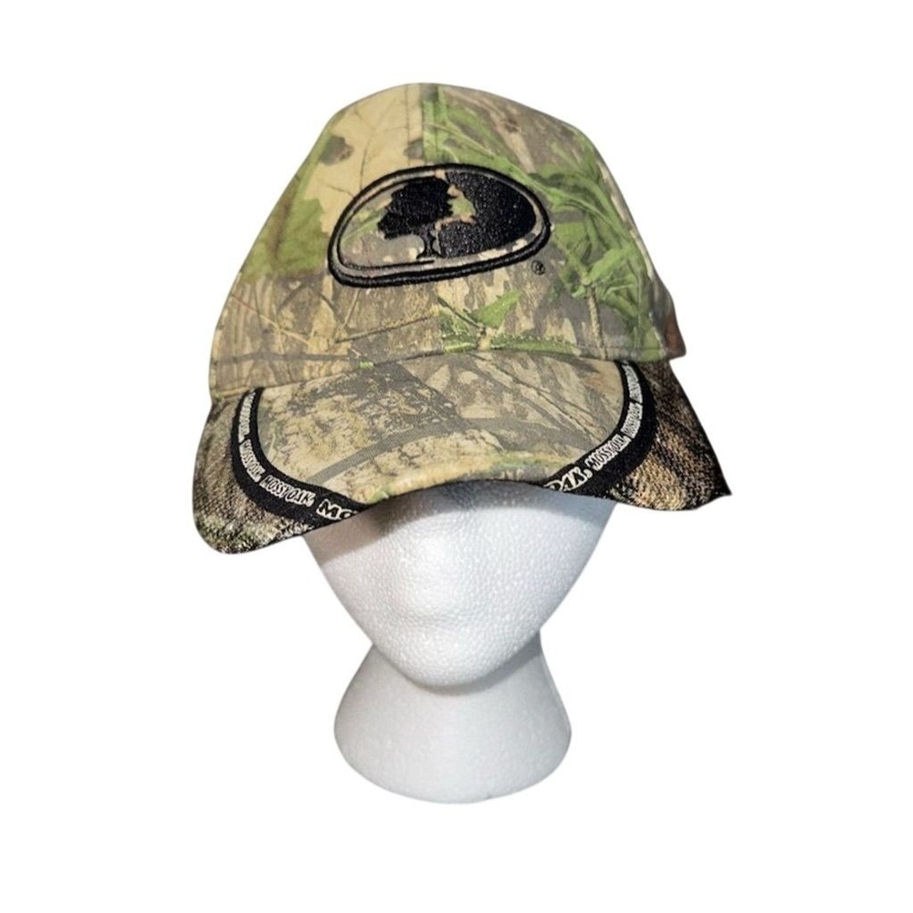 Mossy Oak Men's Camo Stretch Fitted Hat One Size Multicolor hunting duck outdoor